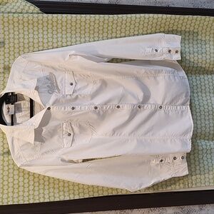 Harley Davidson Women's size XL Collared Cotton Shirt